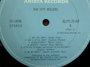 ◆名盤 ! BAY CITY ROLLERS / BAY CITY ROLLERS SATURDAY NIGHT 収録 LONDON NITE used◆