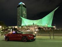 Valkyrie style BMW Z4 E89 専用 アクリルクリアーウィンドディフレクター　LEDブルー.レッド.ホワイト．　選択してください.・_画像3