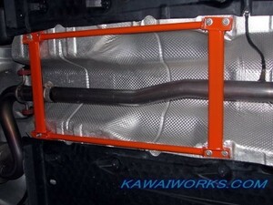 [KAWAI WORKS/ Kawai factory ] center mono cook bar type-2( rom and rear (before and after) connection * rigid ) Volkswagen Golf V 1KA [IM0710-MOM-18]
