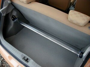 【KAWAI WORKS/カワイ製作所】 リヤ ストラットバー オーヴァルシャフトタイプ OS-Type NISSAN マーチ K12 [NS0650-RTO-00]