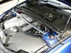 【KAWAI WORKS/カワイ製作所】フロント ストラットバー OS-Type BMW 3シリーズ E90/91 6cyl車 E91(ワゴン) [IM0650-FTO-60]