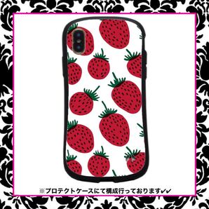 いちご 赤 ピンク かわいい スマホケース iPhoneケース Androidケース 98