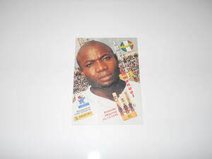 ●エマニュエル・アムニケ　ナイジェリア代表（BARCELONA）　PANINI フランス98 CARD　1枚