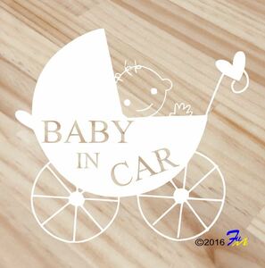 Baby In CAR04 sticker all 28 color #bFUMI