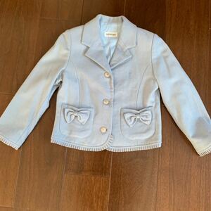 イヴサンローラン　ジャケット　子供服　フォーマル　女の子125 ブレザー　入学式 卒園式 yves saint laurent