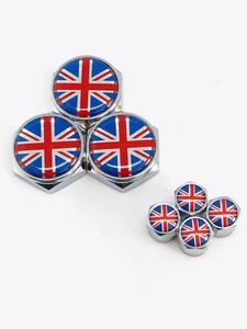 I vehicle inspection "shaken" conform England national flag air valve cap number plate bolt cover Bentley BENTLEY azur arnage c