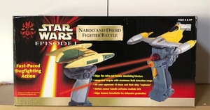 ※値下げ交渉可　日本未発売　STAR WARS　 スター・ウォーズ エピソード1 【　NABOO AND DROID FIGHTER BATTLE　】