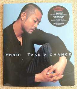 激レア超貴重！◆YOSHI◆アルバムTAKE A CHANCE◆非売品sampler CD◆三浦大輔投手他コメント付◆新品美品