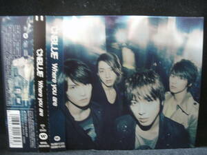 【中古CD】CD+DVD / CNBLUE / WHERE YOU ARE