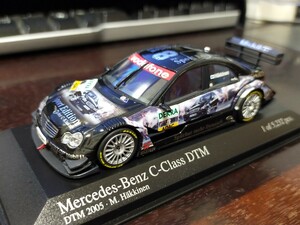 1/43 メルセデスベンツ Cクラス DTM 2005 #8 ミカ・ハッキネン