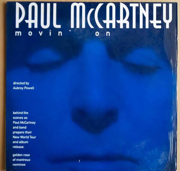 【未DVD化ソフト】PAUL McCARTNEY ◇ 輸入盤LD「movin' on」日本未発売