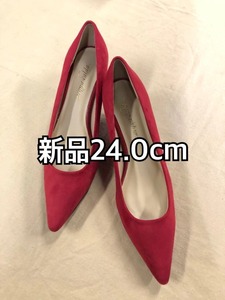  new goods *24.0.3E heel 5.0. ton gully red pumps *j220