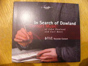 CD In Search of Dowland Consort Music/古楽 リュート リコーダー