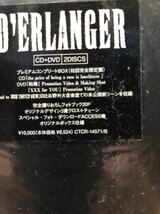 D'ERLANGER デランジェ　初回完全限定盤　プレミアムコンプリートBOX フォトブック20P オリジナ3連クロスチェーン　CRAZE JUSTY-NASTY_画像2