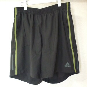 大きいサイズ◆新品未使用◆送料無料◆(XO)(2XL)adidas アディダス 黒クライマクールショートパンツ/薄手/ポケットあり