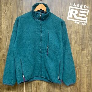 patagonia パタゴニア フリースジャケット フルジップ ジャンパー グリーン 25100 M アウトドア