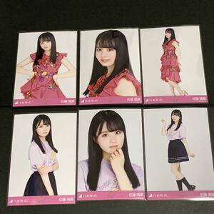 【自引き】乃木坂46 生写真 佐藤璃果 4期生ライブ 衣装 ライブT 6種コンプ