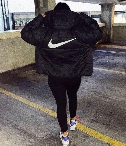 新品 19250円 XLサイズ ナイキ NIKE WMNS NSW SWOOSH FAUX FUR JACKET