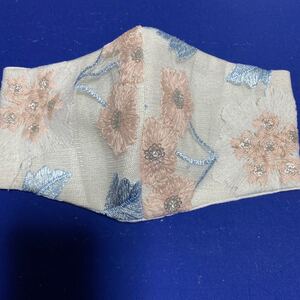 立体インナー 刺繍チュールレース