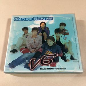 V6 1CD「NATURE RHYTHM」写真集、シール付き