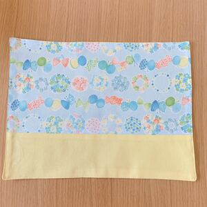 ハンドメイド ランチョンマット ランチマット 女の子 幼稚園 給食ナプキン お弁当 給食 お昼ご飯 リボン 花柄 飴 可愛い 人気
