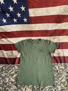 米軍 海兵隊 放出品 トレーニングセンター Tシャツ サイズ 実寸 コンバット USMC MARINE COMBAT TRAINING BATTALION OD サバゲー 古着 T