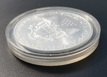 希少 1999年 ウォーキングリバティ 銀貨 カラーコイン イーグル 1ドル 1oz 純銀 FINE SILVER_画像4
