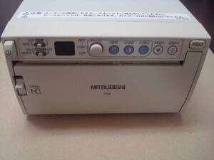 MITSUBISHI 三菱ビデオコピープロセッサー モノクロ 超音波プリンター エコー P93 台 コード リモコンケーブル 付き 光沢プリンタ用紙付き