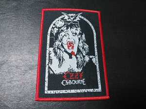 OZZY OSBOURNE 刺繍パッチ ワッペン Speak Of The Devil オジー・オズボーン / judas priest iron maiden black sabbath motorhead