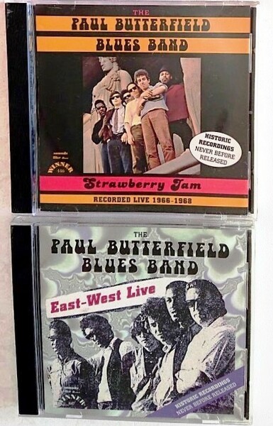【送料無料】ポール・バターフィールド・ブルース・バンド[Strawberry Jam]+[East-WestLive] 1966-1967 LIVE マイク・ブルームフィールド 