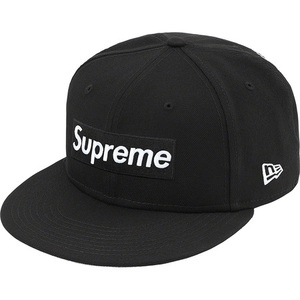 【新品 Mサイズ 7-3/8】Supreme champions Box logo new era ニューエラ ボックスロゴ チャンピオン 黒 ブラック キャップ【国内正規】