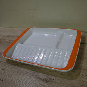  Vintage сигнал low tray обеденная тарелка большой bat примерно 38×31×4cm