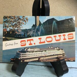 ☆絵葉書 絵はがき 古い絵葉書 古いハガキ ポストカード st.louis the city of a thousand sights セントルイス千の名所の街 (1426)