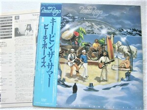 激レア・プロモ！山下達郎 vs 木崎義二 ライナー！国内盤帯付. / Beach Boys / Keepin' The Summer Alive /Brian Wilson /25AP 1856, 1980