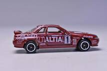 【TOMY トミカ】 NISSAN スカイライン GT-R R32（赤 レッド） ALTIAモデル ADO COMPANY 別注品 ミニカー 桂伸一 木下隆之 日産プリンス_画像4