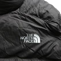 00's ノースフェイス ヌプシジャケット 茶 (2XL) ブラック ダウンジャケット 550フィルパワー THE NORTH FACE_画像3