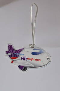  suitcase tag HK express Hong Kong Express nameplate 