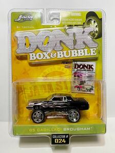 JADA 1/64 DONK BOX&BUBBLE WAVE2 '85 CADILLAC BROUGHAM キャデラック　ブロアム