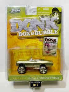 JADA 1/64 DONK BOX&BUBBLE WAVE2 ’68 CHEVY IMPALA convertible シェビー　インパラ