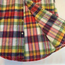 60s Viking MADRAS CHECK B.D.SHIRT ヴィンテージ ビンテージ マドラスチェック BDシャツ ボタンダウンシャツ アメトラ TRAD 50s 送料無料_画像8