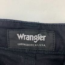 ■ラングラー WRANGLER W04033 【着回しの利くシンプル 定番♪】ブラック コットンパンツ カラーパンツ ブラックジーンズ W29■Ja1225_画像4