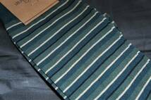 【新品】サイズ:ONE SIZE J.CREW ジェイクルー Striped dress socks ソックス ストライプ柄 DARK MOSS/NAVY 2_画像2