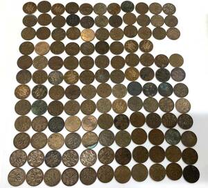 桐1銭銅貨　大正5.6.7.12年　昭和2.4.5.6年含む　130枚