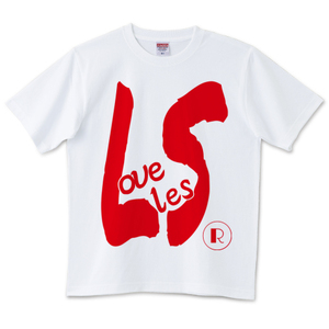 ☆ビックロゴプリントT！Ls (Loveless) LS 筆 LOGO T-SH.COLOR：WHT×RED.SIZE：XS～3XL ≪即決商品≫☆