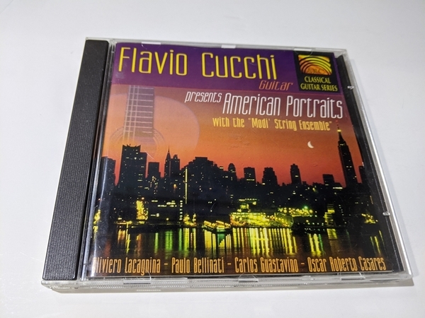 フラヴィオ・クッキ Presents American Portraits With the Modi' String by Flavio Cucchi イタリア クラシックギター ギタリスト 奏者