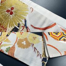 限定6本 日本刀 太刀 刀 刀袋 豪華 花紋 職人ハンドメイド 100％ 正絹使用 一点物 8-9_画像10