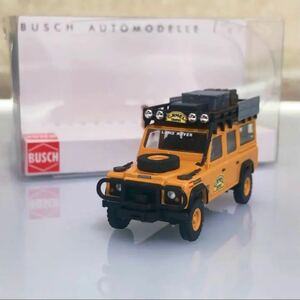 ミニカー ブッシュ Busch 1/87 ランドローバー ディフェンダー