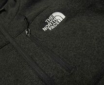 THE NORTH FACE ノースフェイス フルジップ パーカ フリース ジャケット アウトドア (S) チャコールグレー ●r-13_画像3