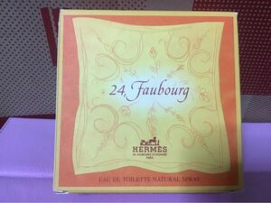 エルメス。24フォーブルオードトワレ。HERMES。24faubourg EDT50ml。未使用。新品。スゴイキレイにしています。