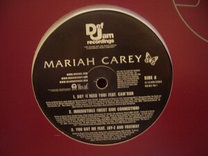 12inchレコード　 MARIAH CAREY / BOY (I NEED YOU) feat. CAM'RON